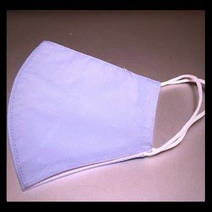 Face mask Cotton blue unisex washable new